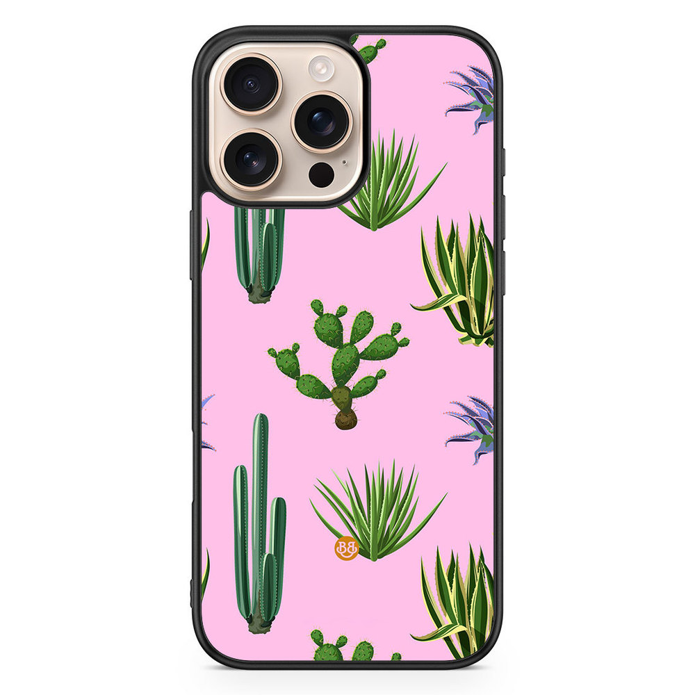 iPhone 16 Pro Max Case - Cactus Pattern