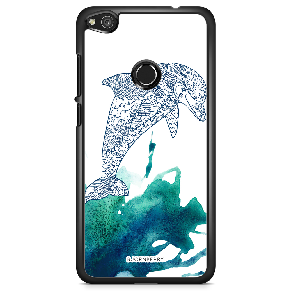 Huawei Honor 8 Lite Case - Mandala Dolphine