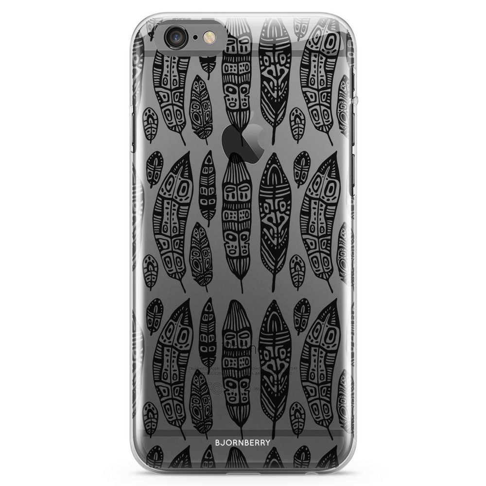 iPhone 6/6s TPU Case - Vintage Feathers
