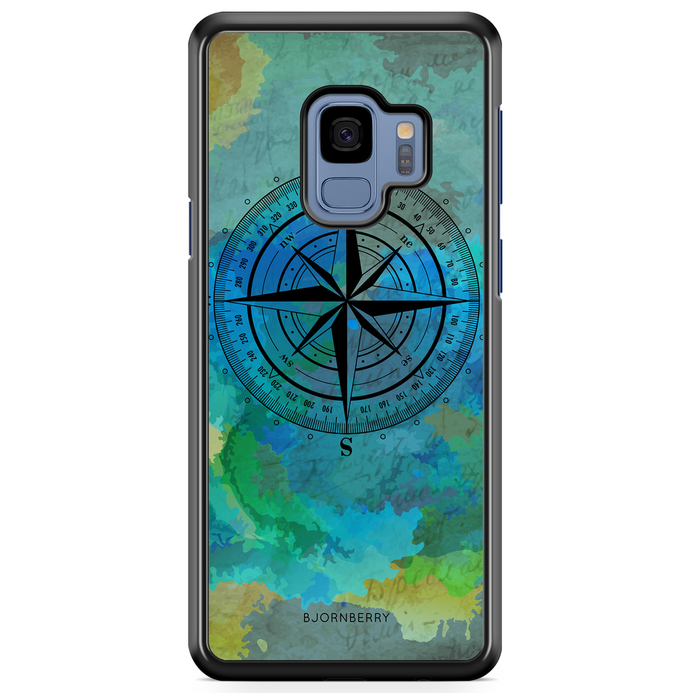 Samsung Galaxy S9 Case - Compass Background