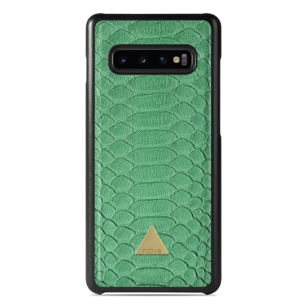 Naive Samsung Galaxy S10 Case - Mint Snake