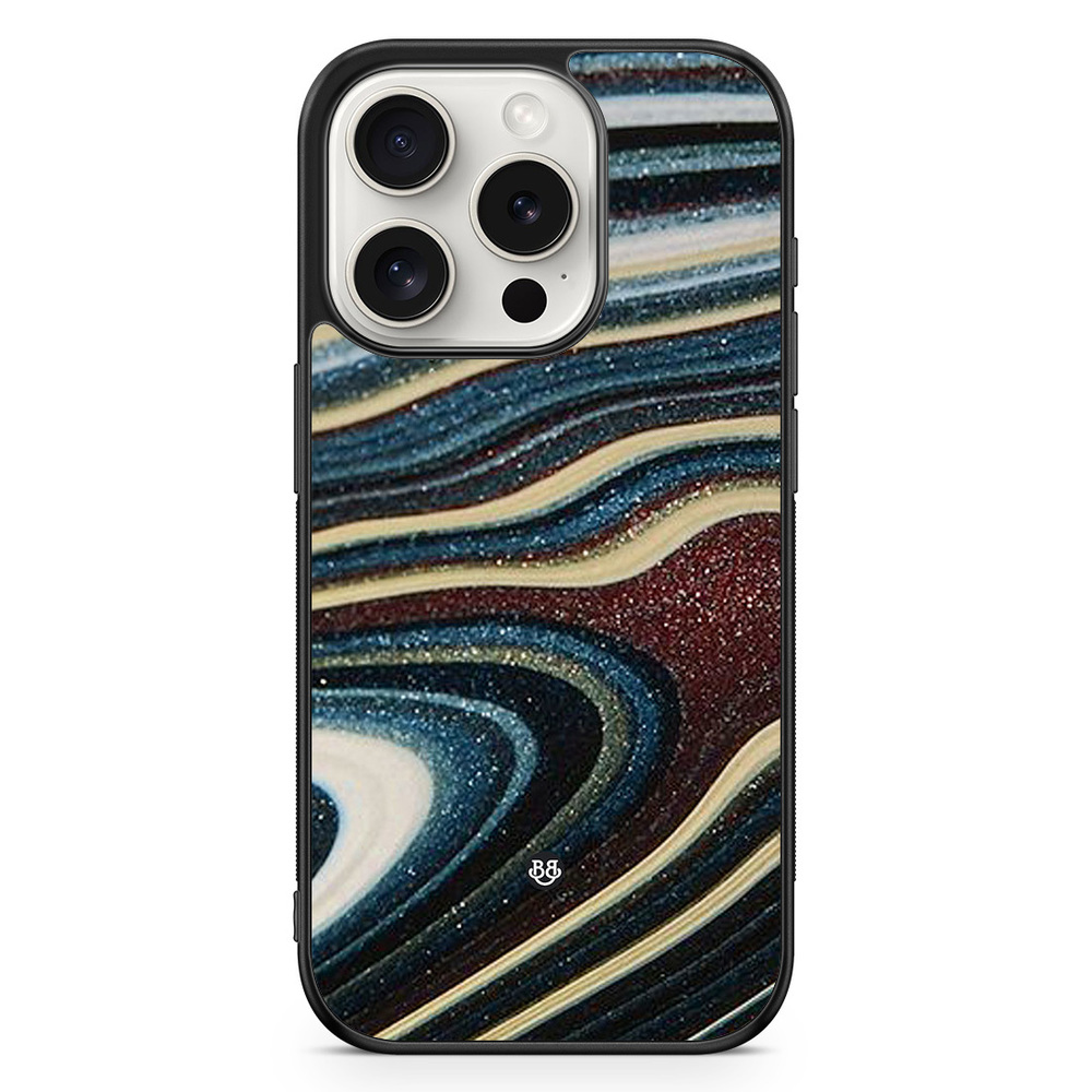 iPhone 15 Pro Case - Malachite Pattern