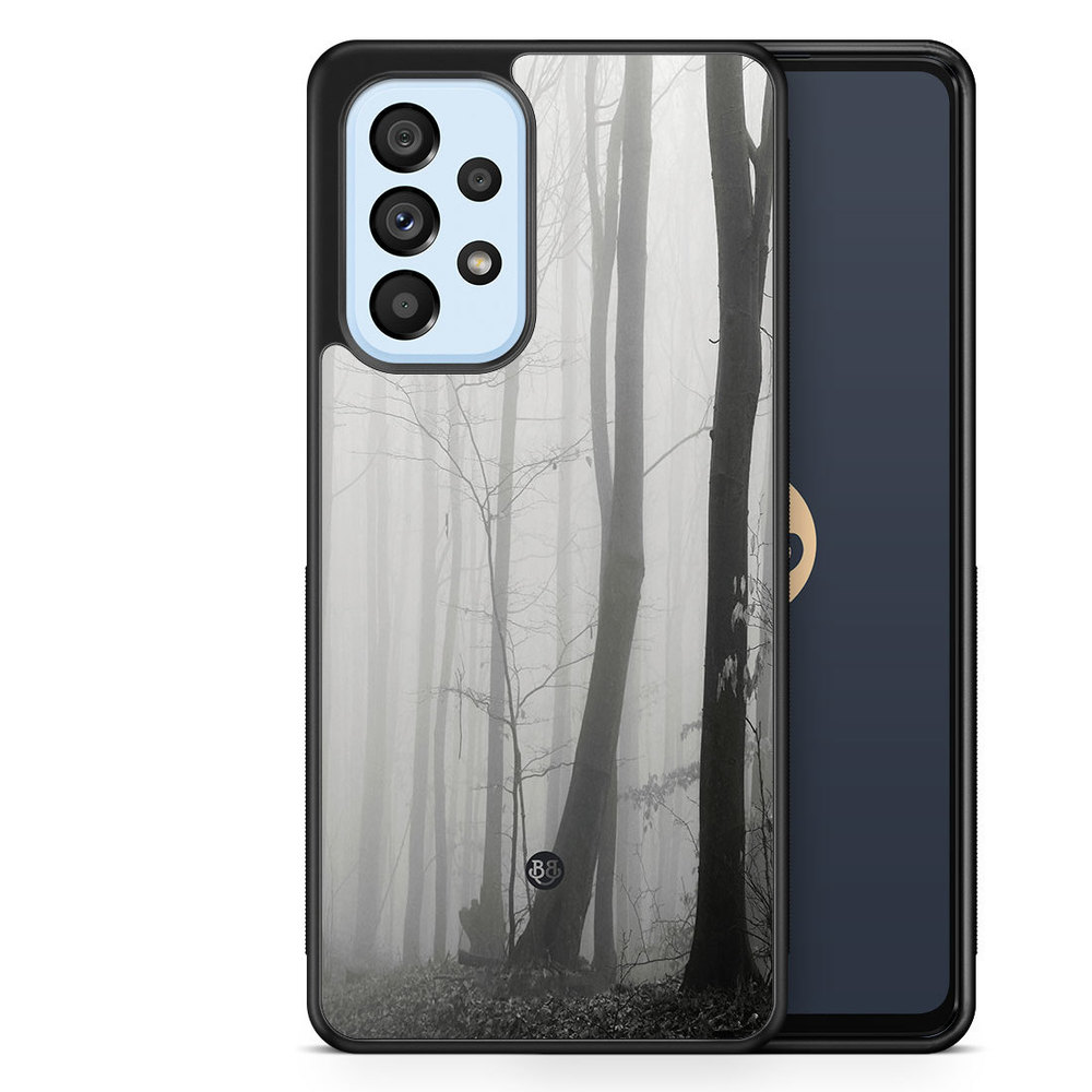 Samsung Galaxy A53 5G Case - Black/White Autumn