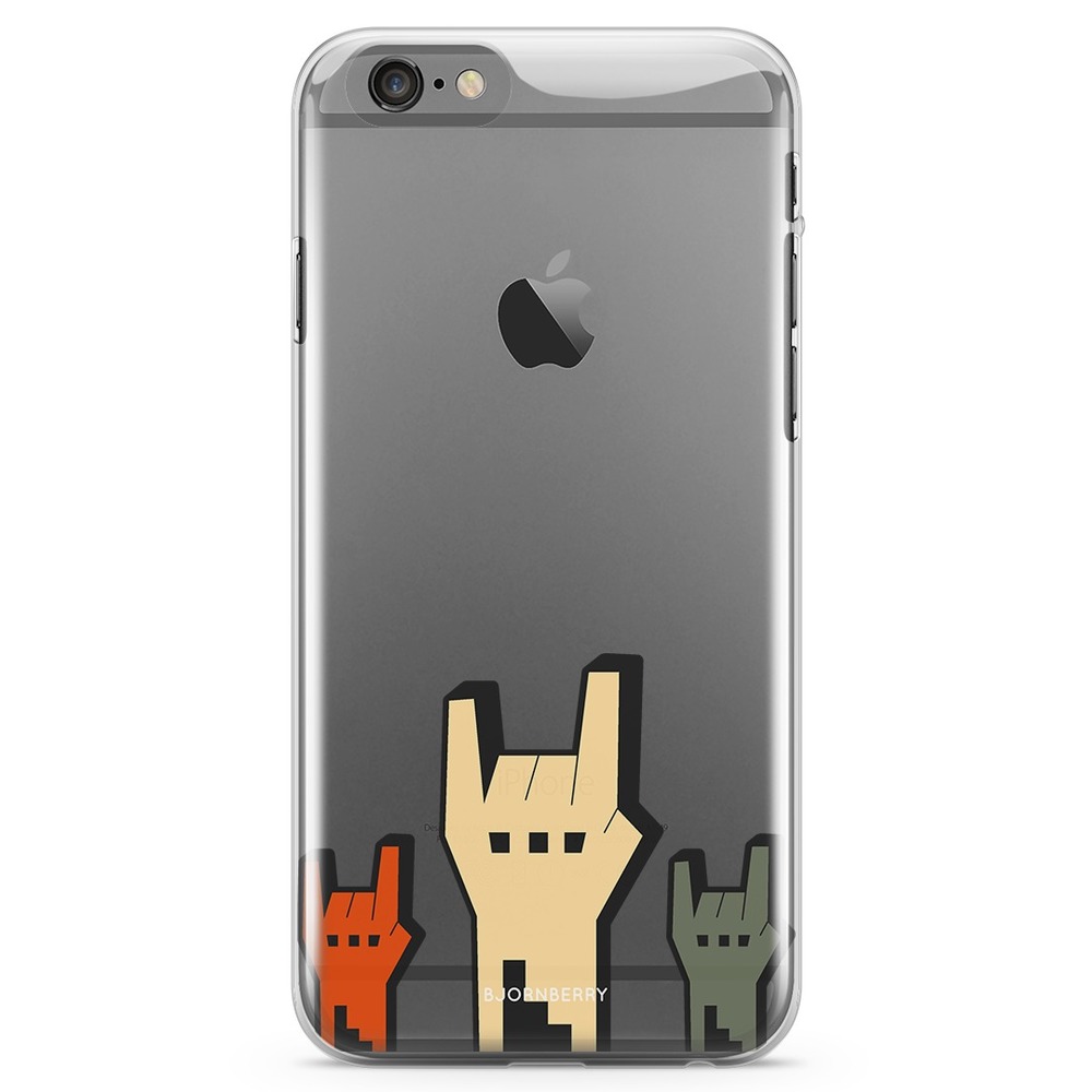 iPhone 6/6s TPU Case - Rock Hands