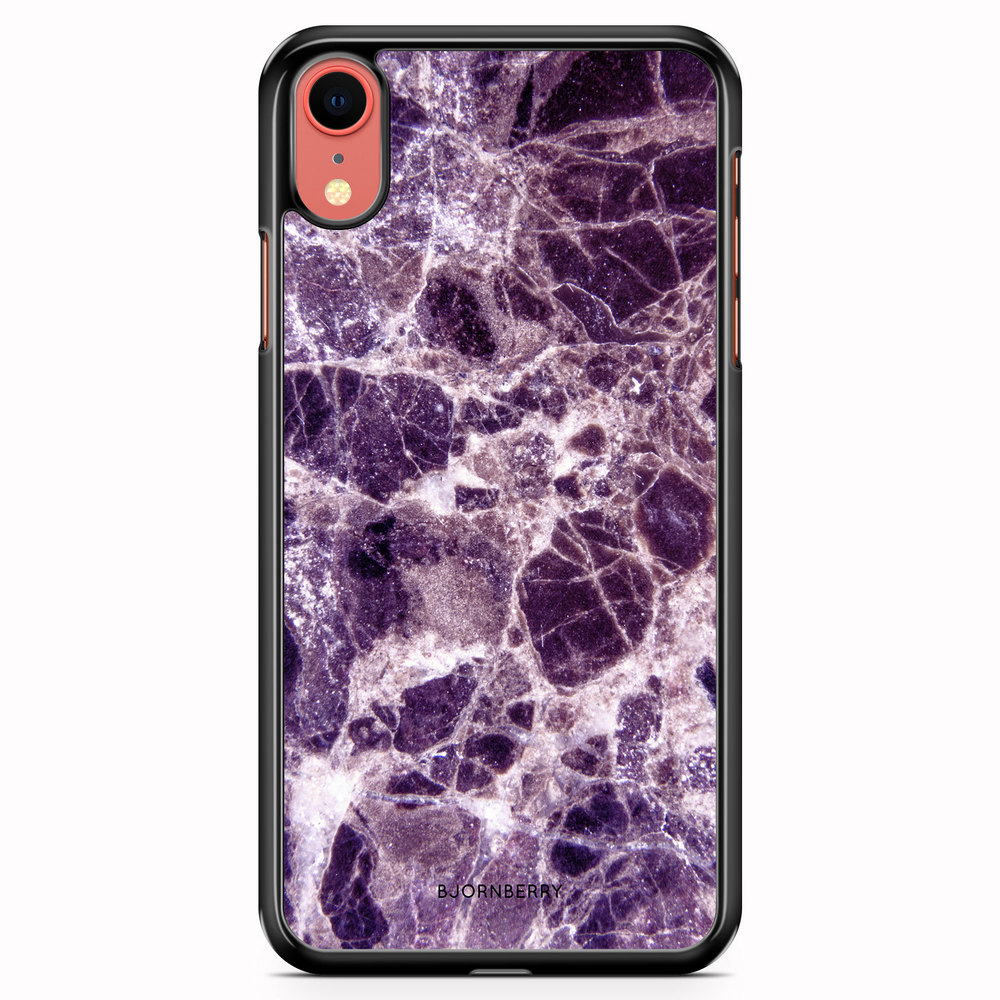 iPhone XR Case - Purple Marble