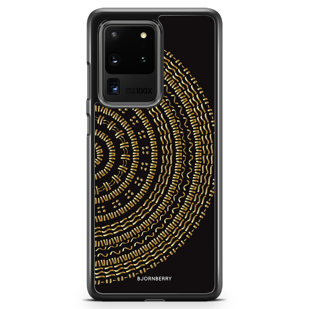 Samsung Galaxy S20 Ultra Case - Mandala Gold/Black