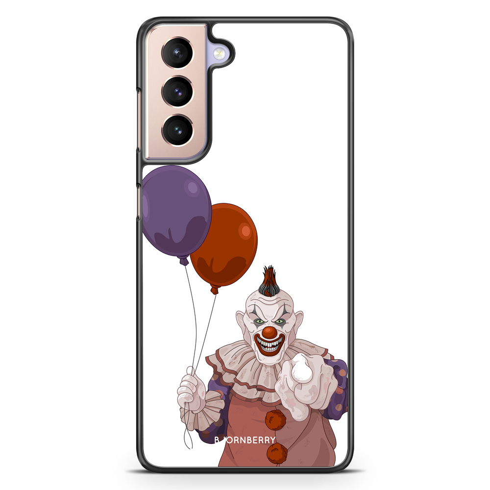 Samsung Galaxy S21 Skal - Scary Clown | Mobilskal & Mobilfodral BJORNBERRY