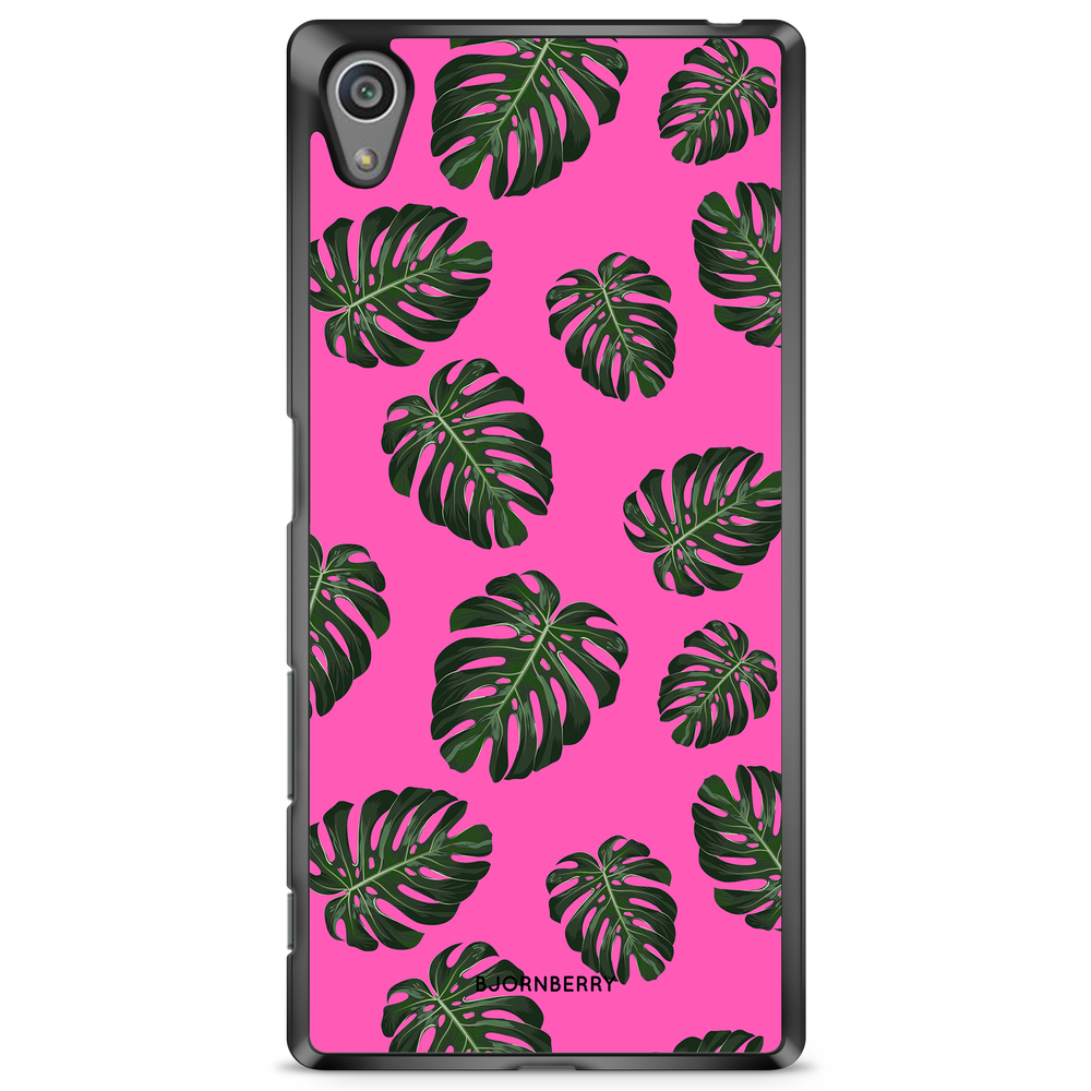 Sony Xperia Z5 Premium Case - Monstera Pink