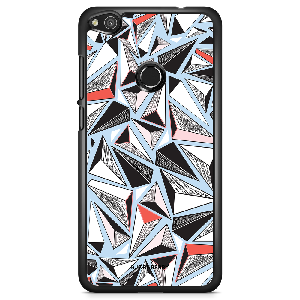 Huawei Honor 8 Lite Case - Triangles