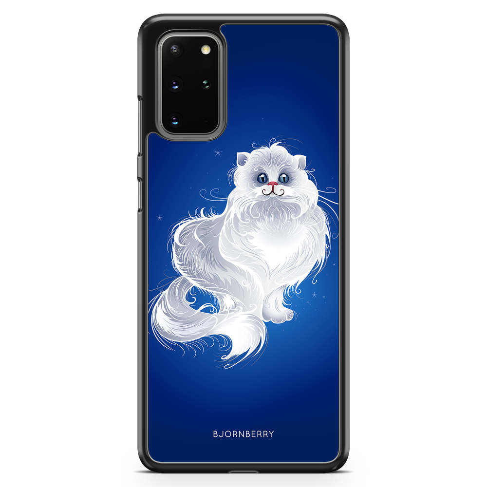 Samsung Galaxy S20 Plus Case - White Cat