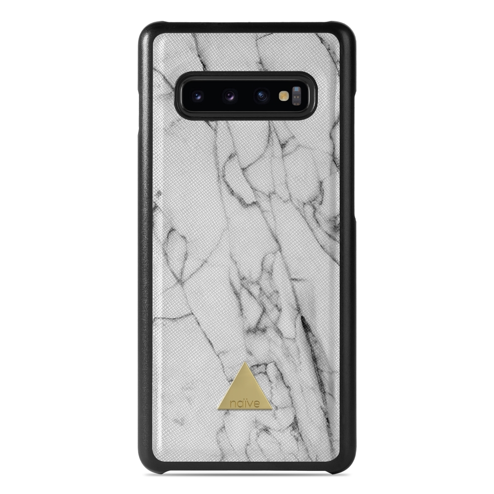 Naive Samsung Galaxy S10 Case - Milky Marble