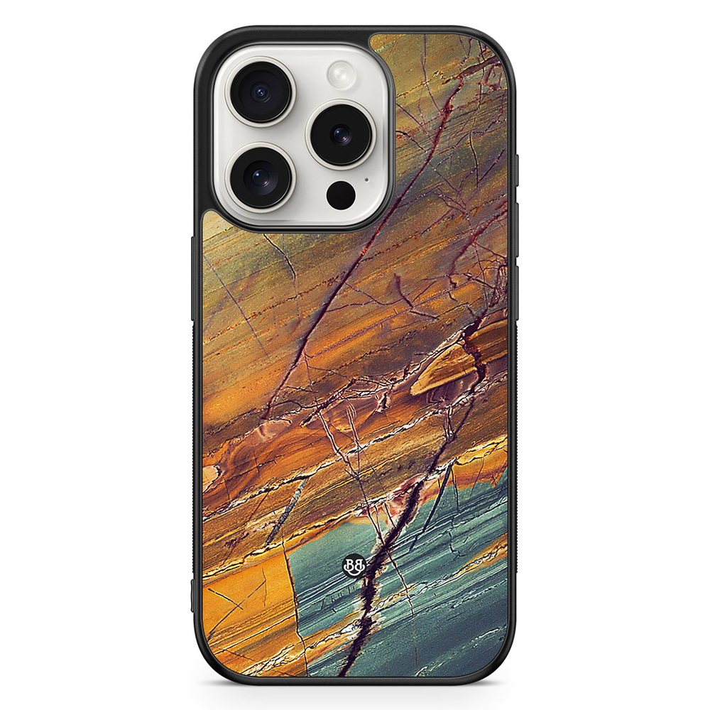 iPhone 15 Pro Case - Marble stone
