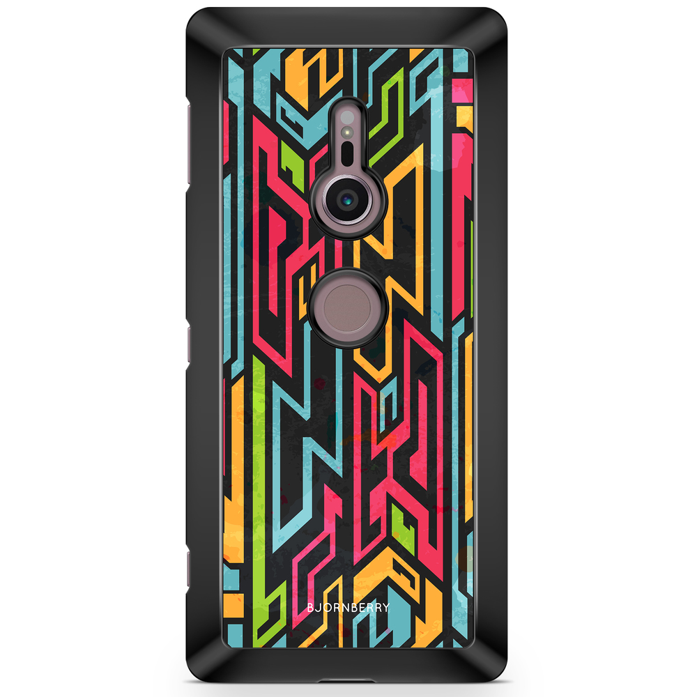 Sony Xperia XZ2 Case  - Colored Tribal