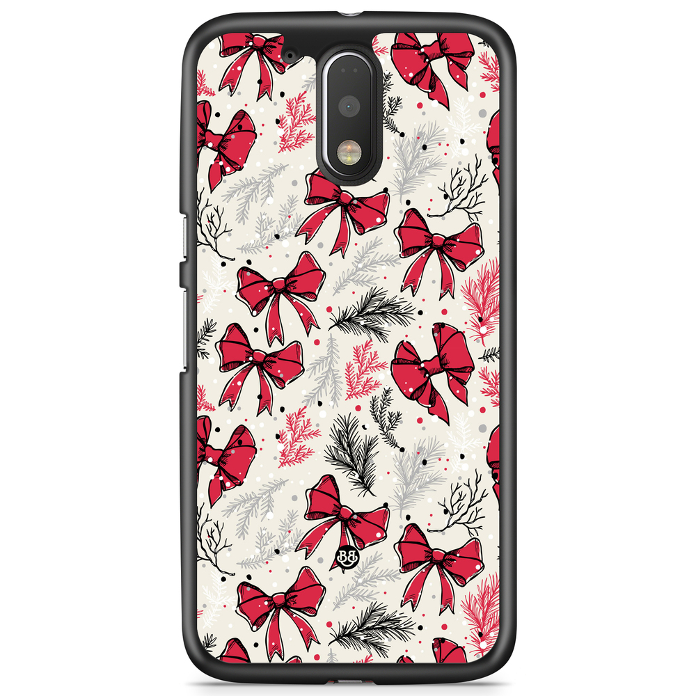Moto G4/G4 Plus Case - Christmas Bows