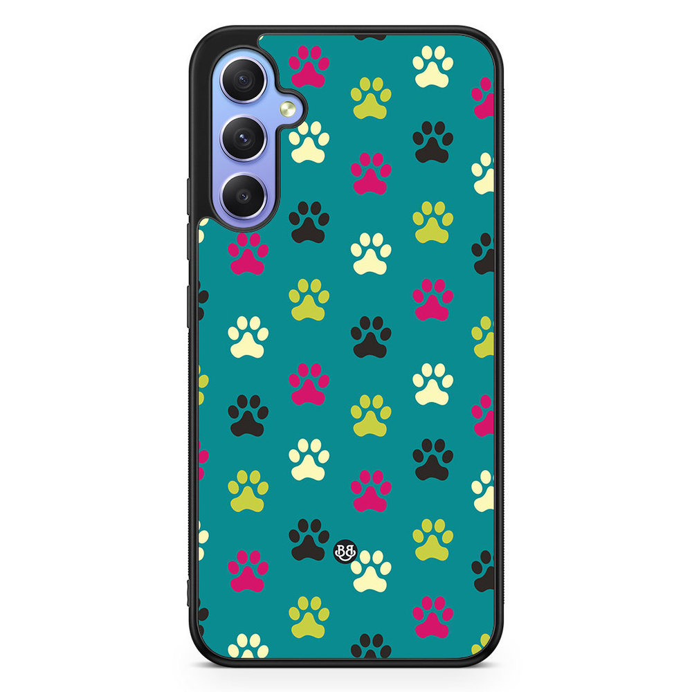 Samsung Galaxy A34 5G Case - Dog Footprint