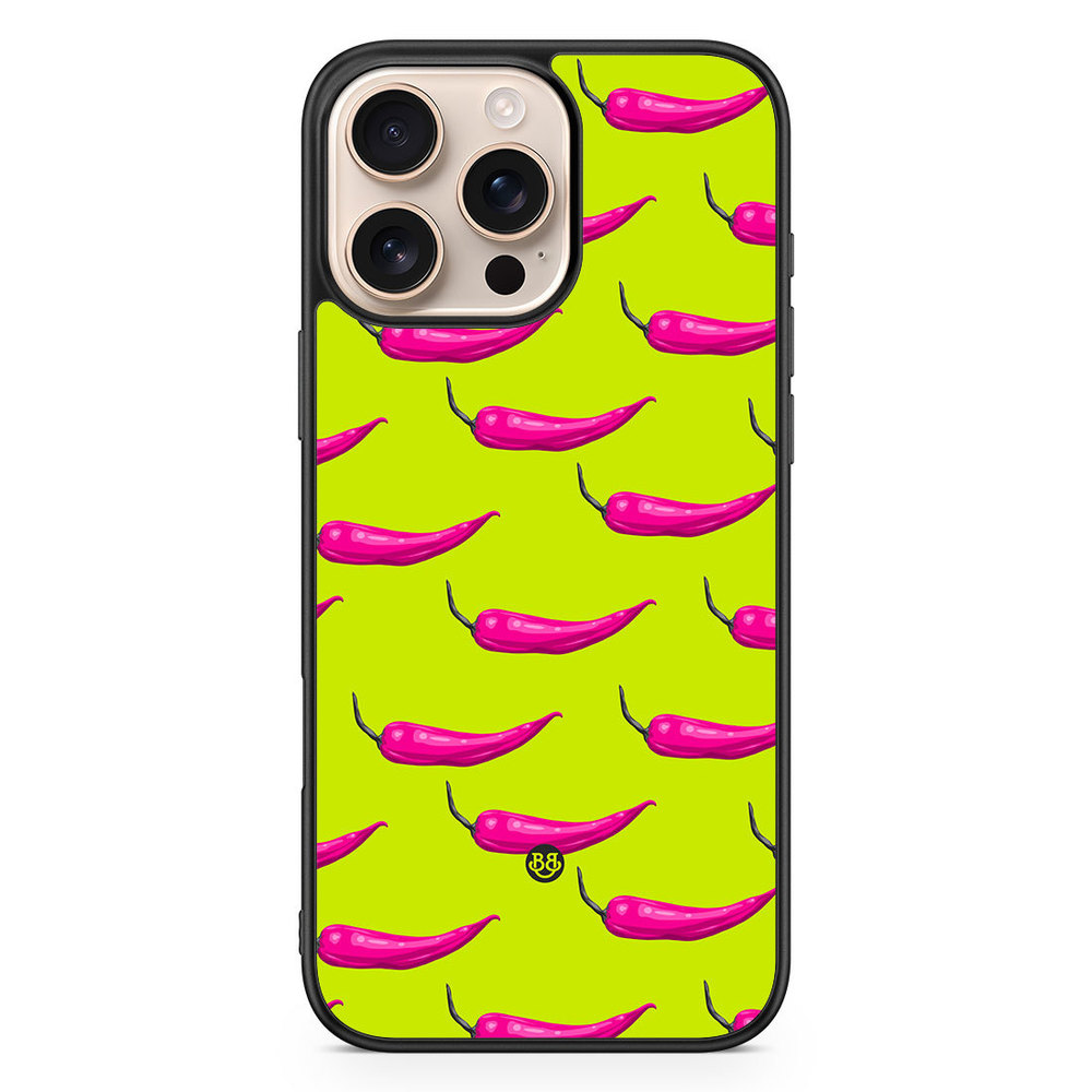 iPhone 16 Pro Max Case - Chilli Pattern