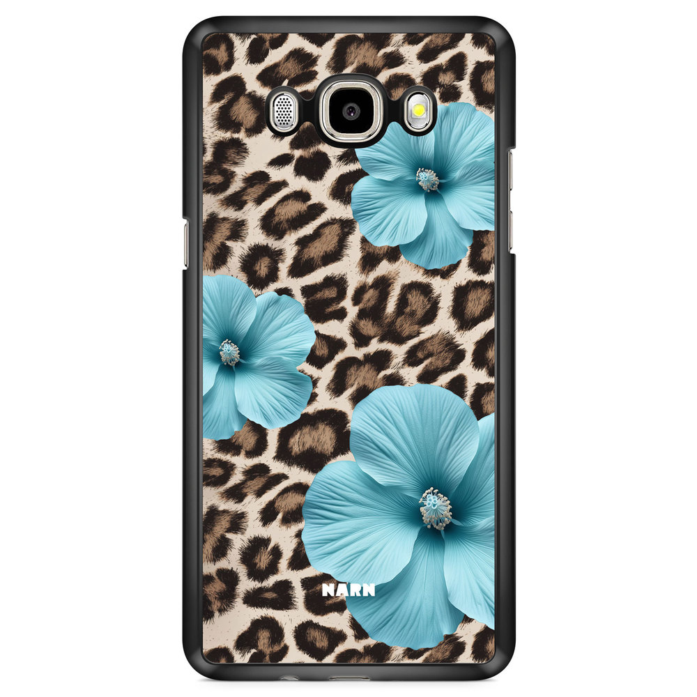 Samsung Galaxy J7 (2016) Skal - Turquoise Leopard