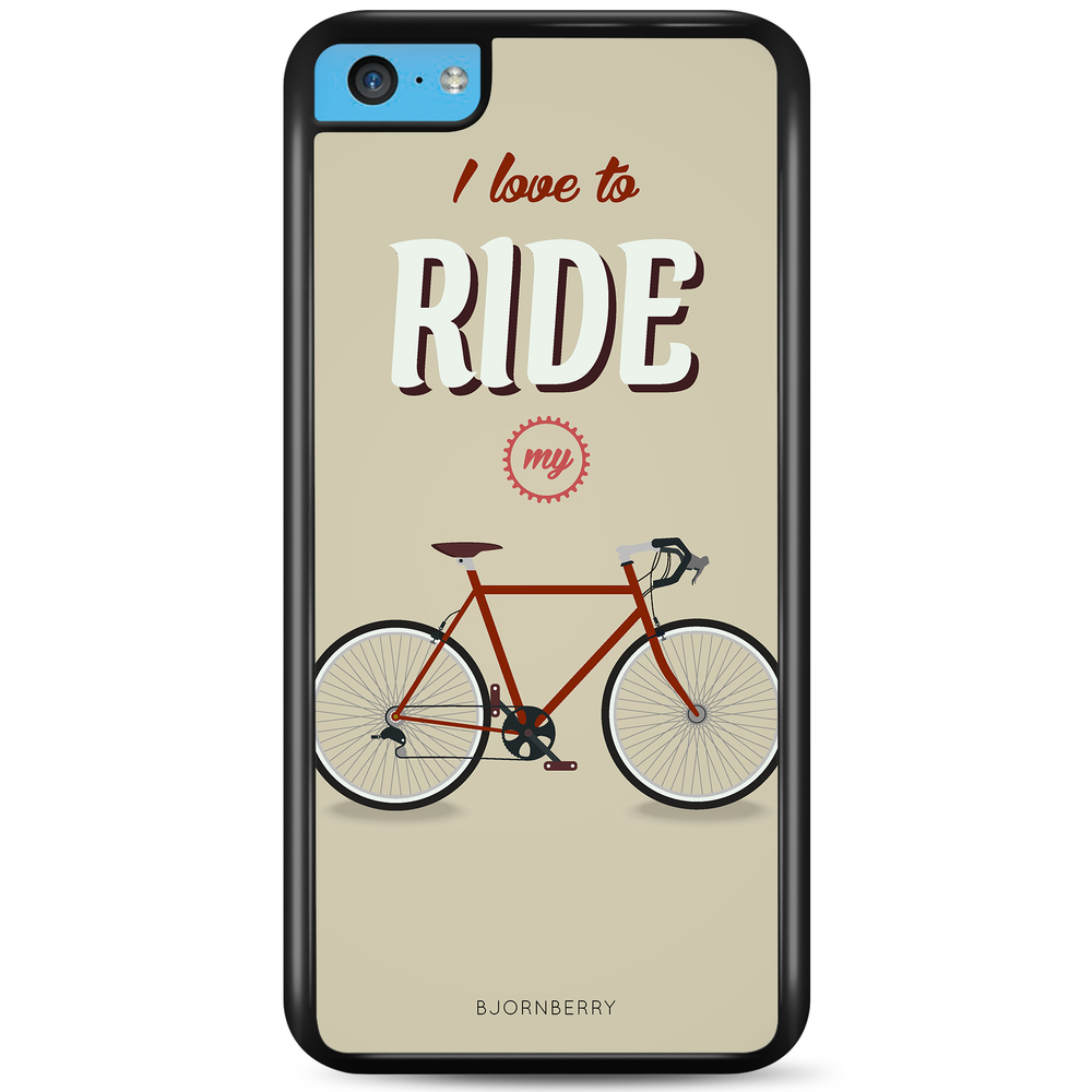 iPhone 5C Case - Ride My Bicycle