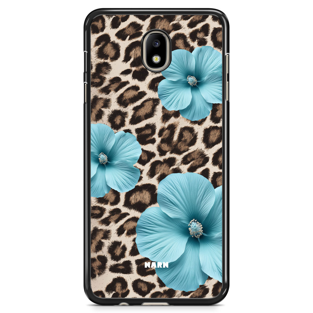 Samsung Galaxy J7 (2017) Skal - Turquoise Leopard