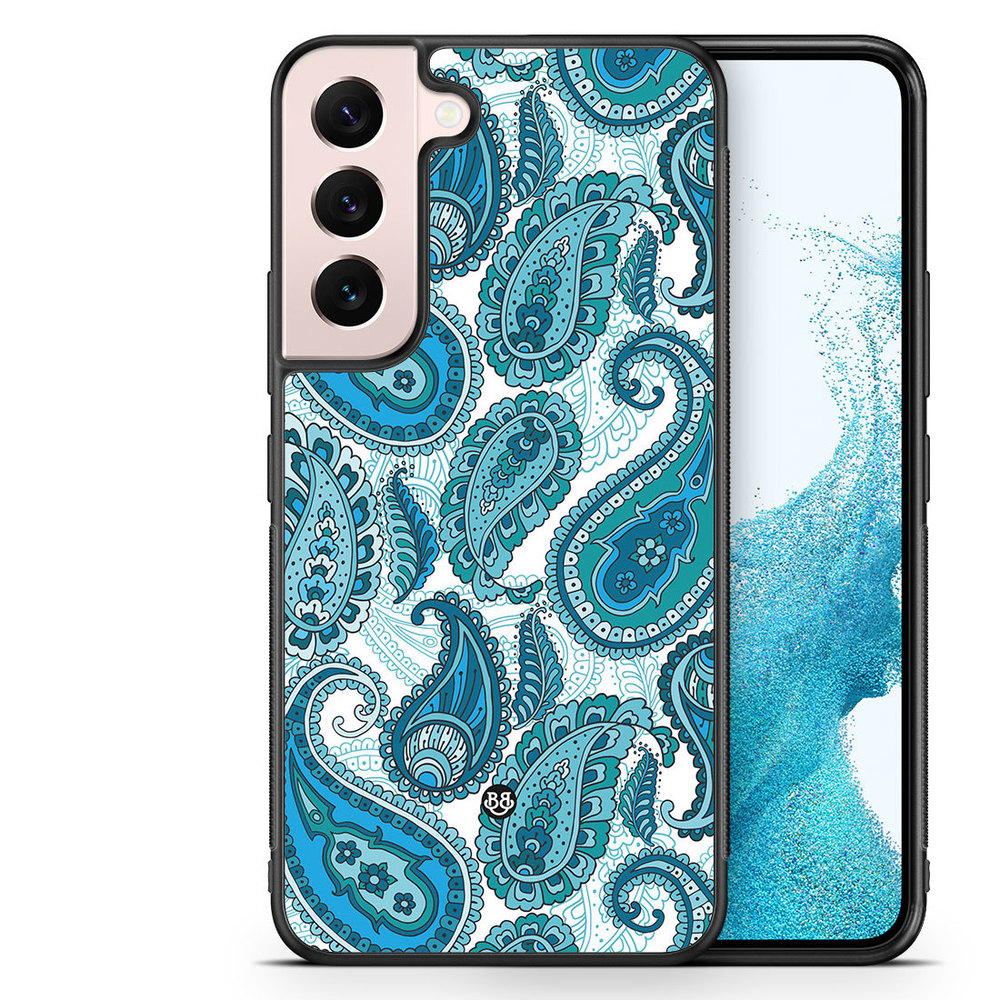 Samsung Galaxy S22 5G Case - Blue Paisley