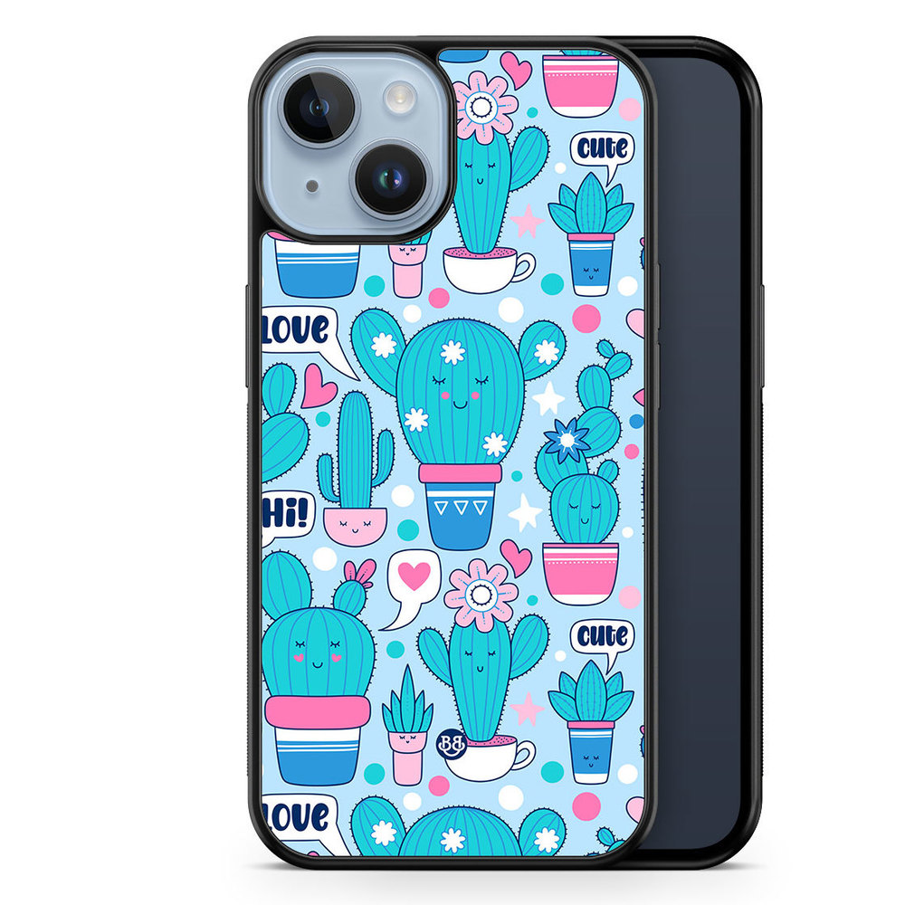 iPhone 14 Plus Case - Cute Cactus