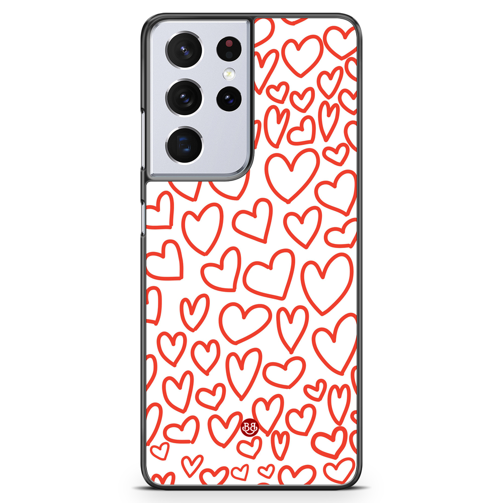 Samsung Galaxy S21 Ultra Case - Good Hearts
