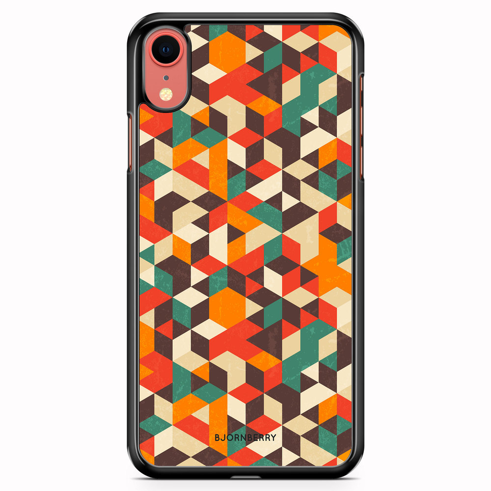 iPhone XR Case - Retro Geometric