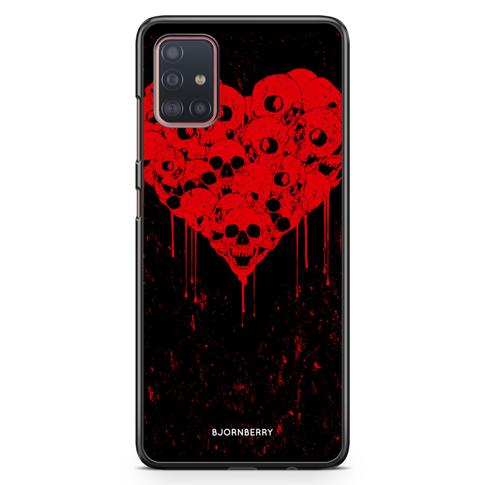 Samsung Galaxy A51 Case - Skull Heart