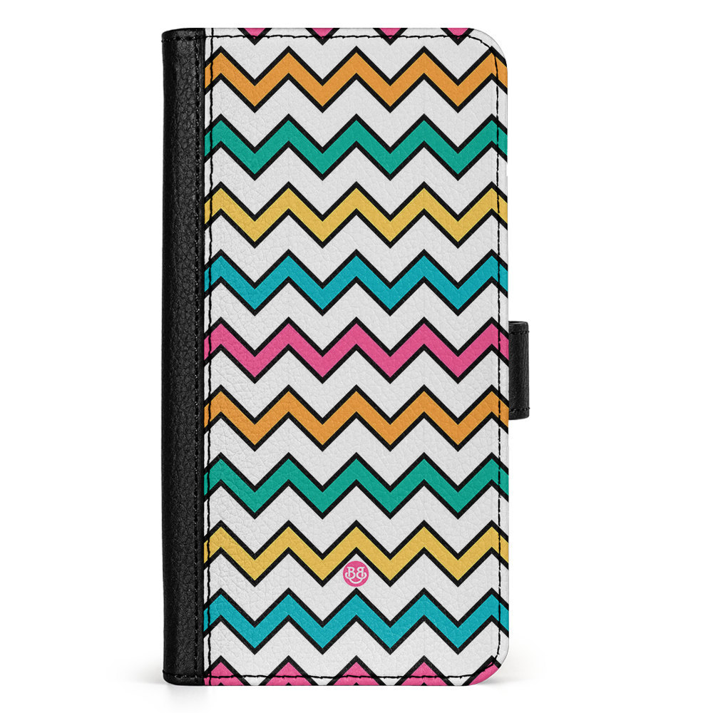 Xiaomi 13T Pro Wallet Case - Chevron Pattern