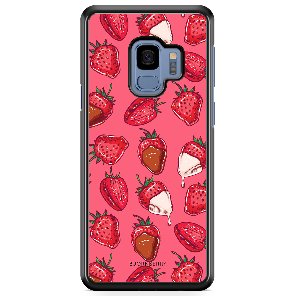 Samsung Galaxy S9 Case - Strawberry Chocolate