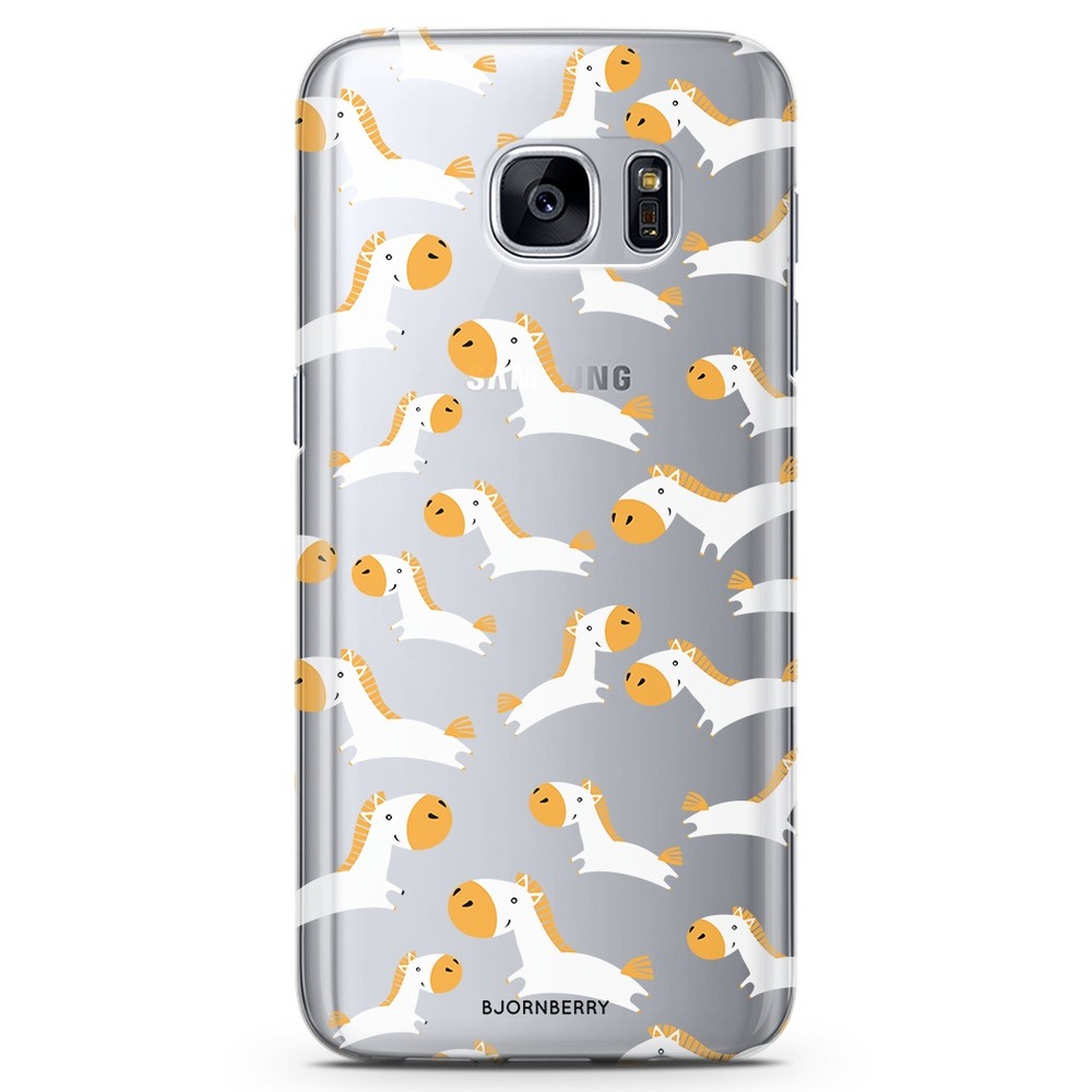 Samsung Galaxy S6 Edge TPU Case - Horses