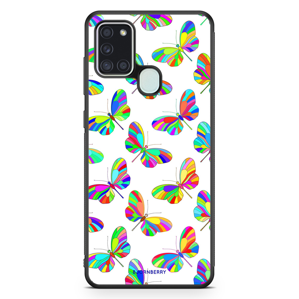 Samsung Galaxy A21s Case - Multi Butterflies