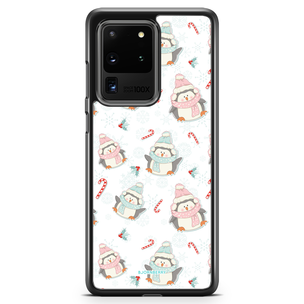 Samsung Galaxy S20 Ultra Case - Christmas Penguins