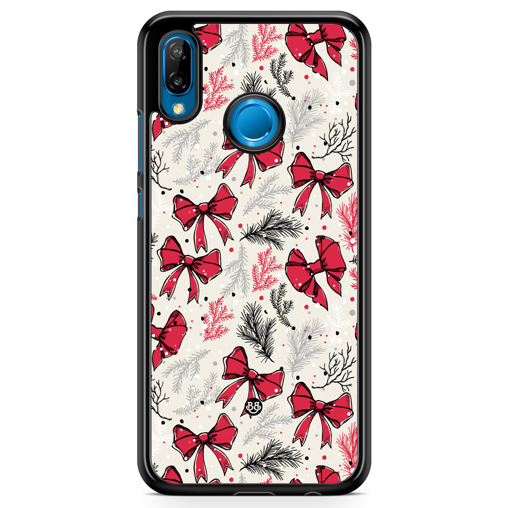 Huawei P20 Lite Case - Christmas Bows