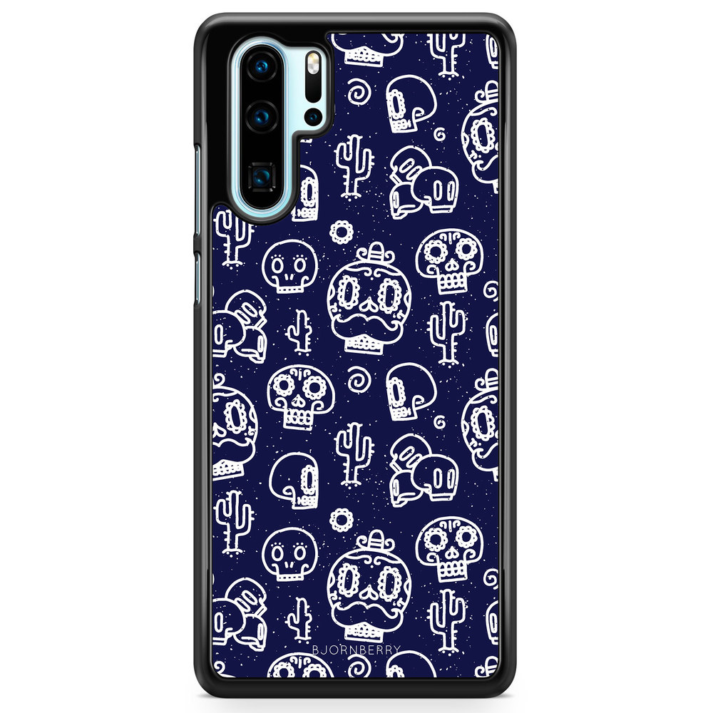 Huawei P30 Pro Case - Oldschool Skulls
