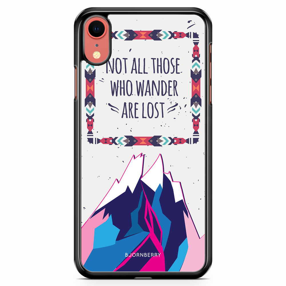 iPhone XR Case - Wander Quote