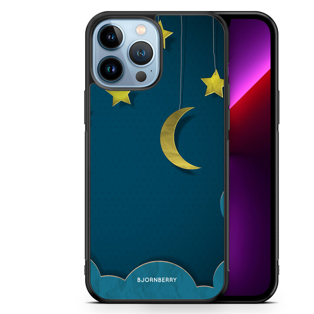 iPhone 13 Pro Max Case - Moon Stars