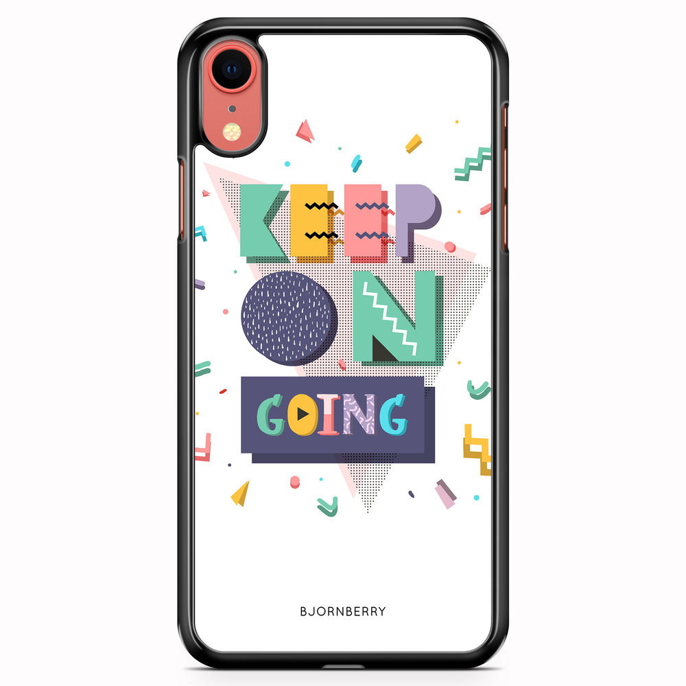iPhone XR Skal - Keep on going