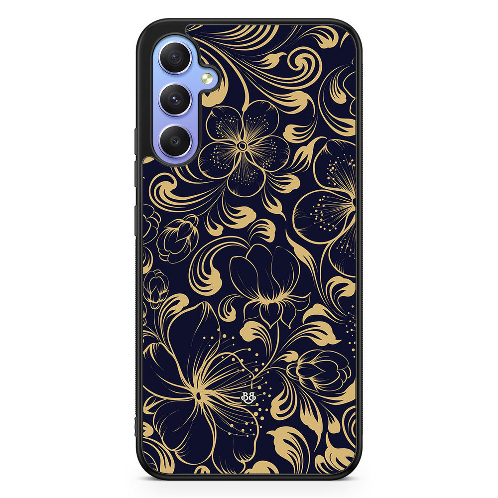 Samsung Galaxy A34 5G Case - Blue Flowers