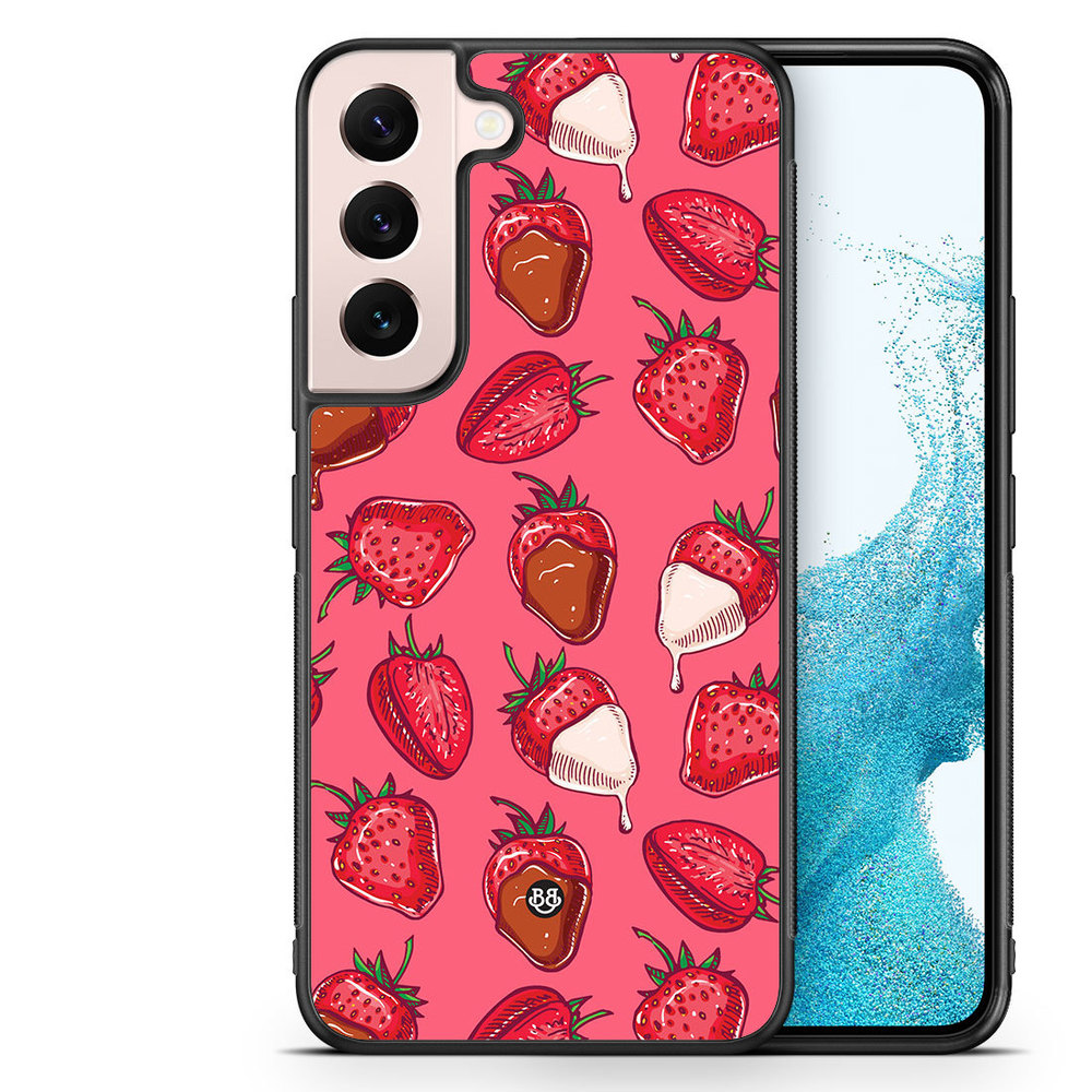 Samsung Galaxy S22 5G Case - Strawberry Chocolate
