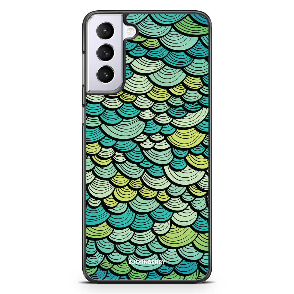 Samsung Galaxy S21 Plus Case - Green Mermaid Scales
