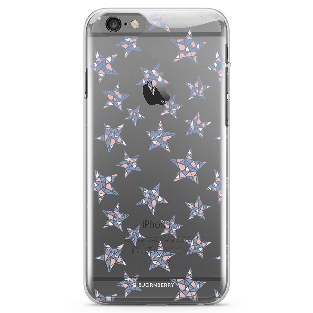 iPhone 6/6s TPU Case - Rose Quartz Stars