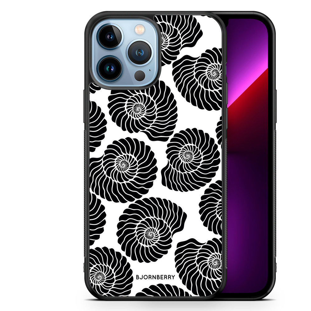 iPhone 13 Pro Max Case - Seashell BW