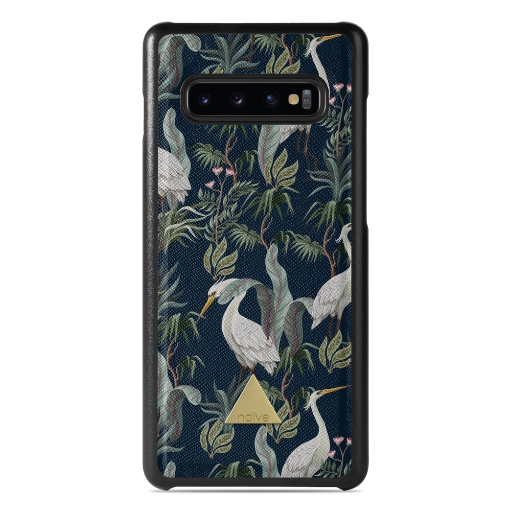 Naive Samsung Galaxy S10 Case - Royal Bird