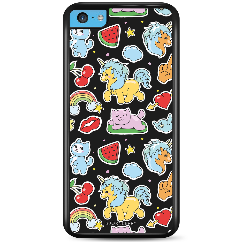 iPhone 5C Case - Cute Stickers