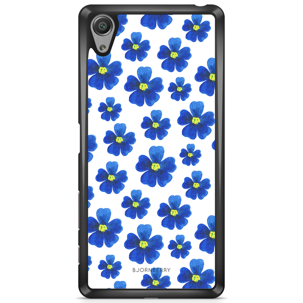 Sony Xperia XA Case - Blue Flowers