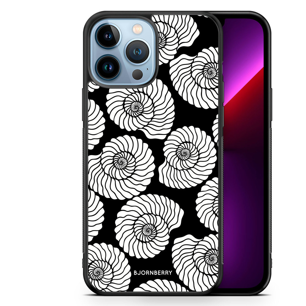iPhone 13 Pro Max Case - Seashell BW