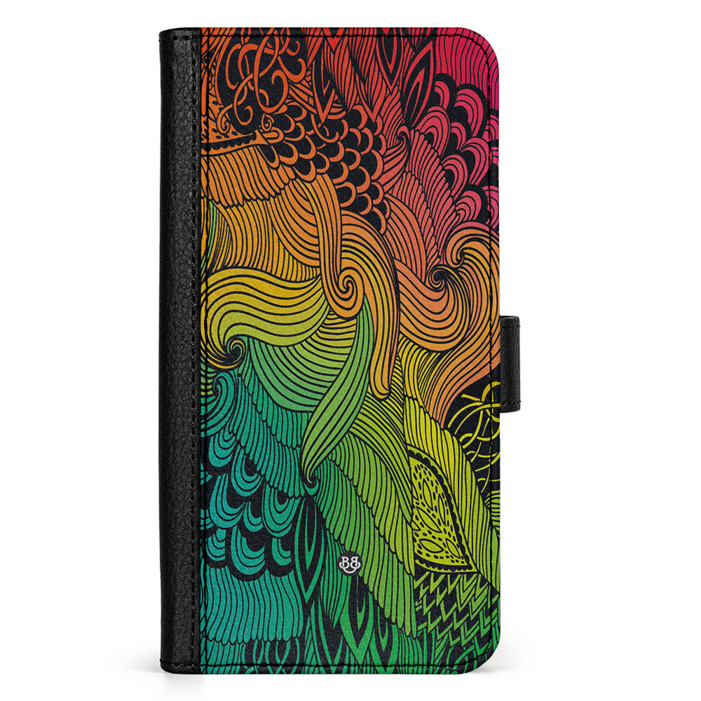Xiaomi Redmi Note 12 Pro 5G Wallet Case - Abstract