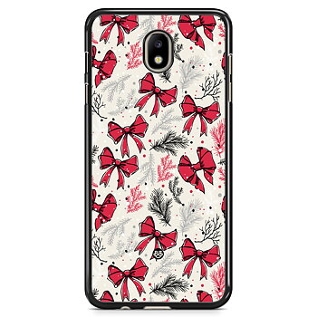 Samsung Galaxy J7 (2017) Skal - Julrosetter