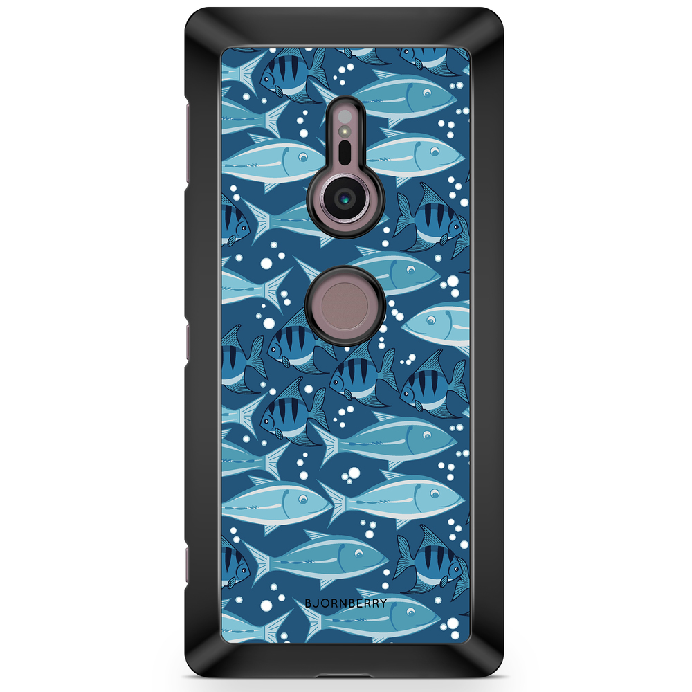 Sony Xperia XZ2 Case  - Fish Pattern